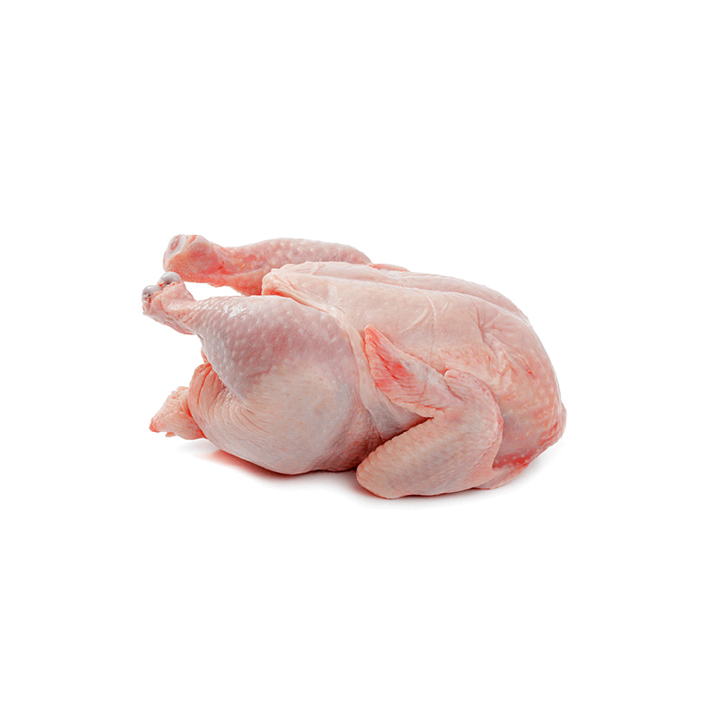 مرغ کامل با پوست 2 کیلویی